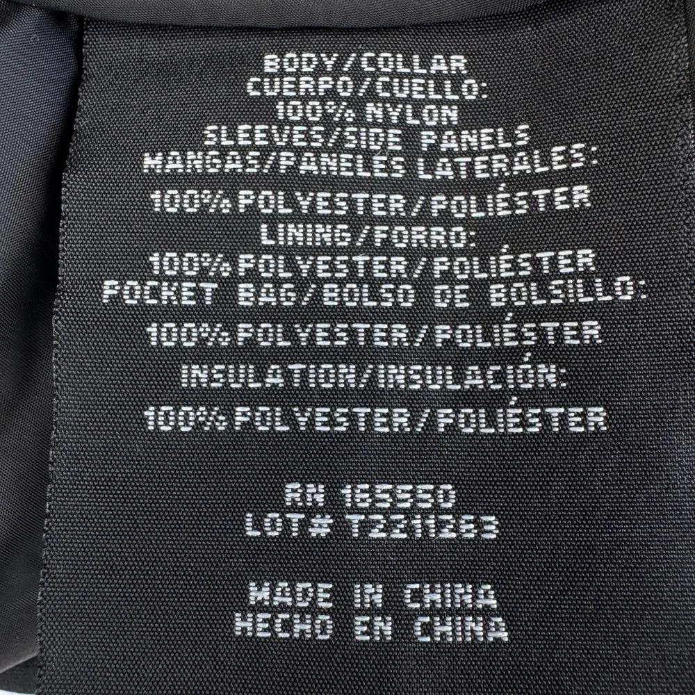 32 DEGREES HEAT Mixed Media Puffer Jacket XS Black‎ Lightweight Packable Outdoor